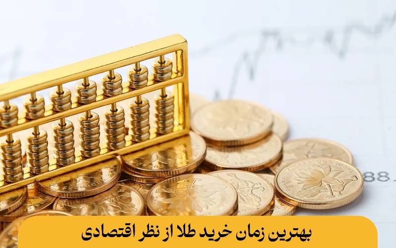 بهترین زمان خرید طلا از نظر اقتصادی